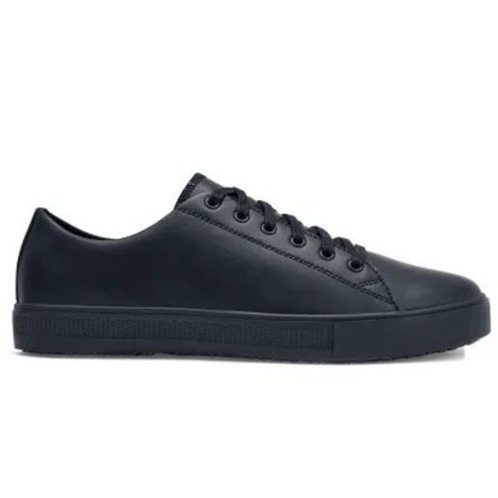 Shoes For Crews Old School Low Rider IV Black Leather SR Work Shoes Sz M 5.5 W 7 - Picture 13 of 13
